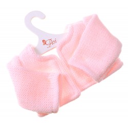 Różowy sweterek dla lalki...