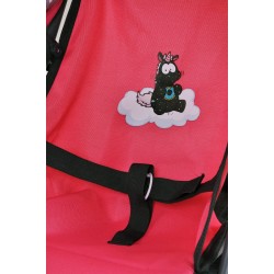 Różowy wózek dla lalek...