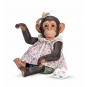 Małpka Lola w sukience 32 cm Asi 0607450