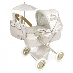 Wózek Verona z parasolką dla lalek DeCuevas Toys 85078