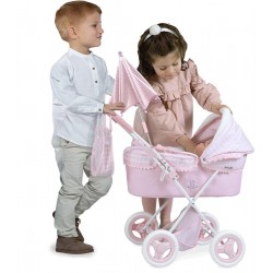 Wózek gondola z parasolką dla lalek DeCuevas Toys 85046