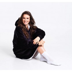 Bluza koc Oversize Czarny...