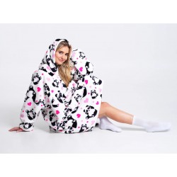 Bluza koc Oversize Panda...