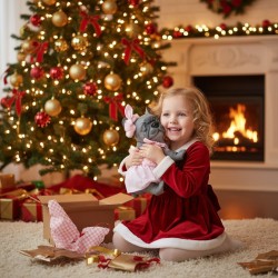 Piesek Lily Buldog Francuski zabawka Asi 0617620