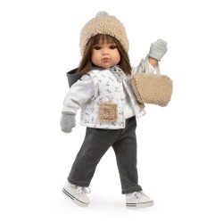 Lalka Bella w futrzanej...