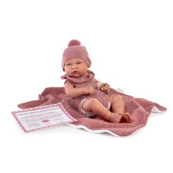 Lalka Lua Reborn z kocykiem...