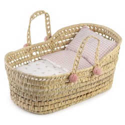 Kosz Mojżesza z pościelą...